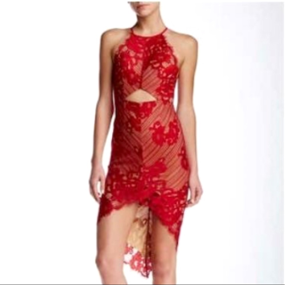 L’atiste by Amy Red Lace Dress